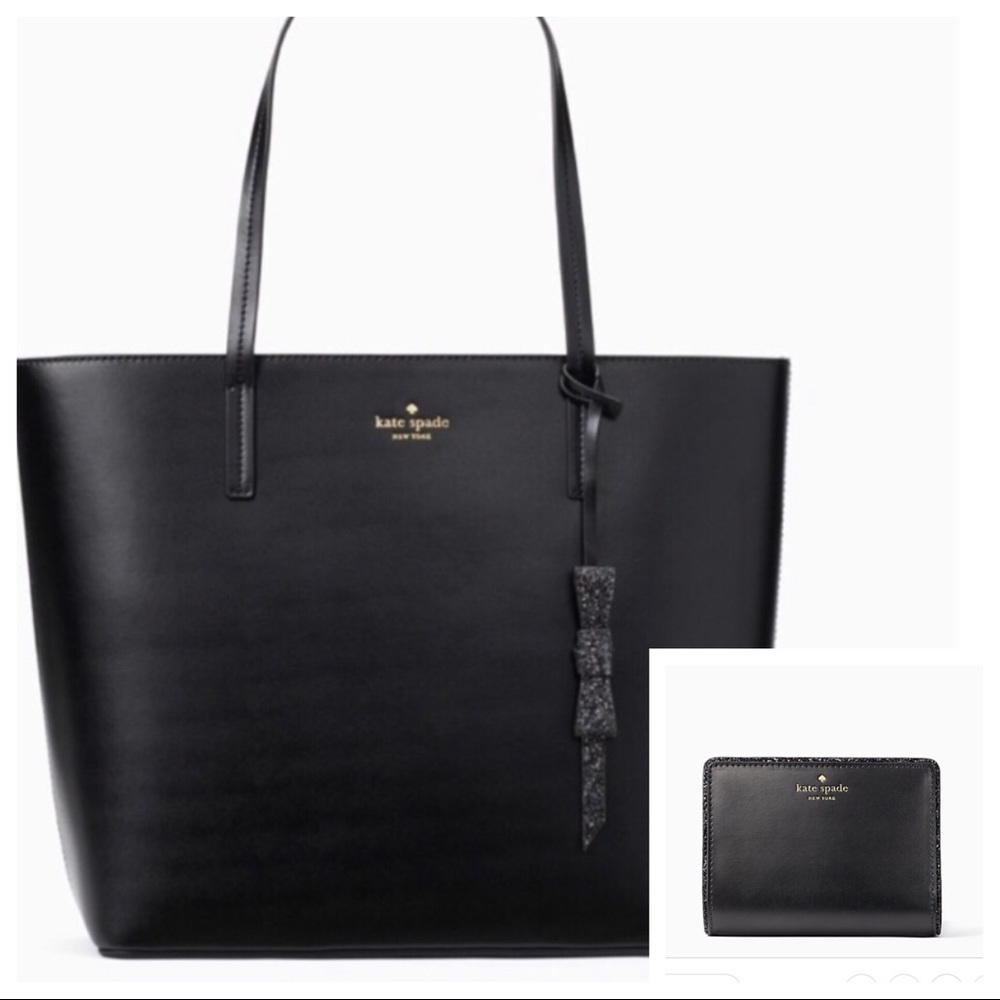 ‼️LAST 1‼️Kate spade sparkle tote & wallet - Picture 2 of 8